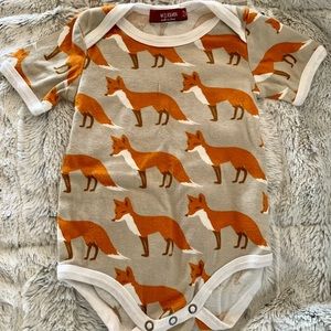 Milkbarn Fox Onesie